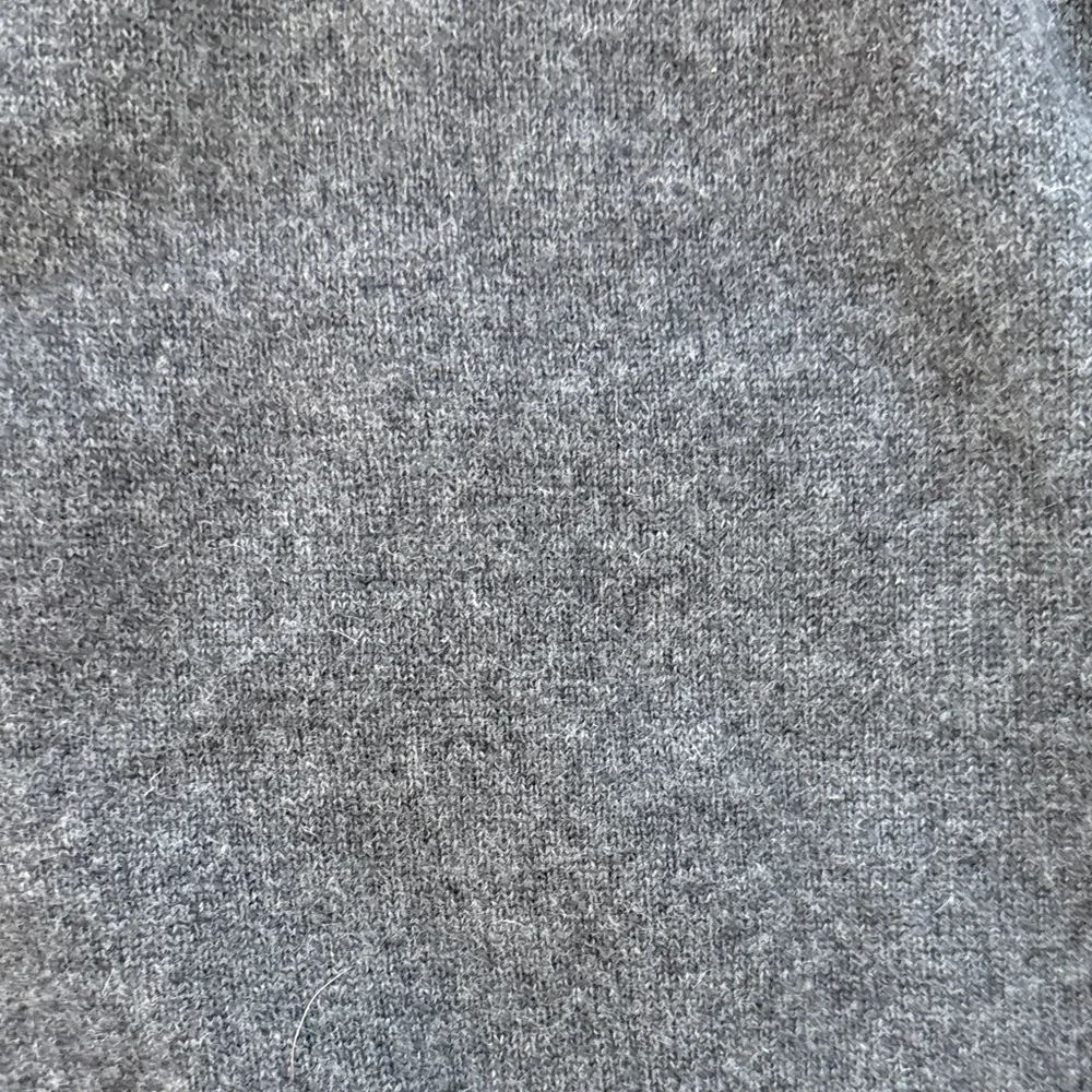 Jos. A. Bank Charcoal 100% Cashmere Zip-Up Sweater Men XXL
